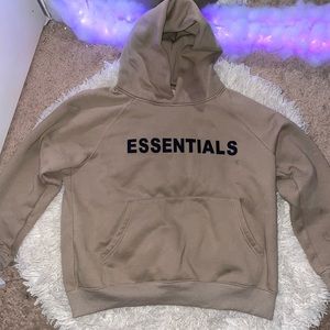 Brown Essentials hoodie